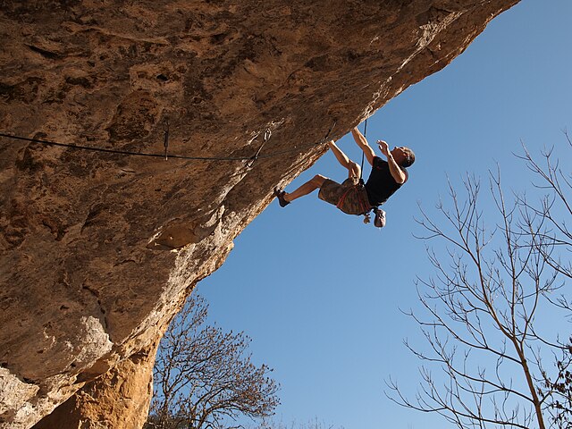 Rock climbing escalade