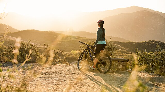 Mountain biking VTT